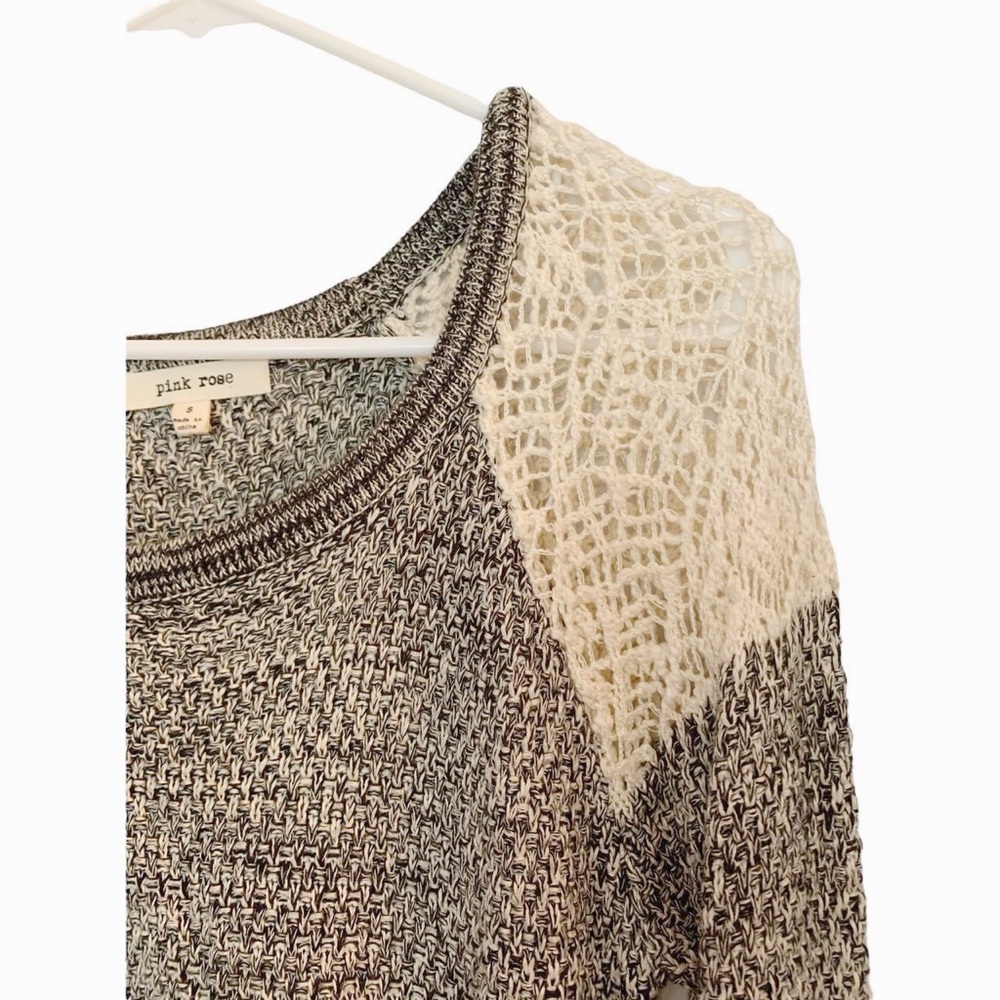 Pink Rose Cozy Sweater